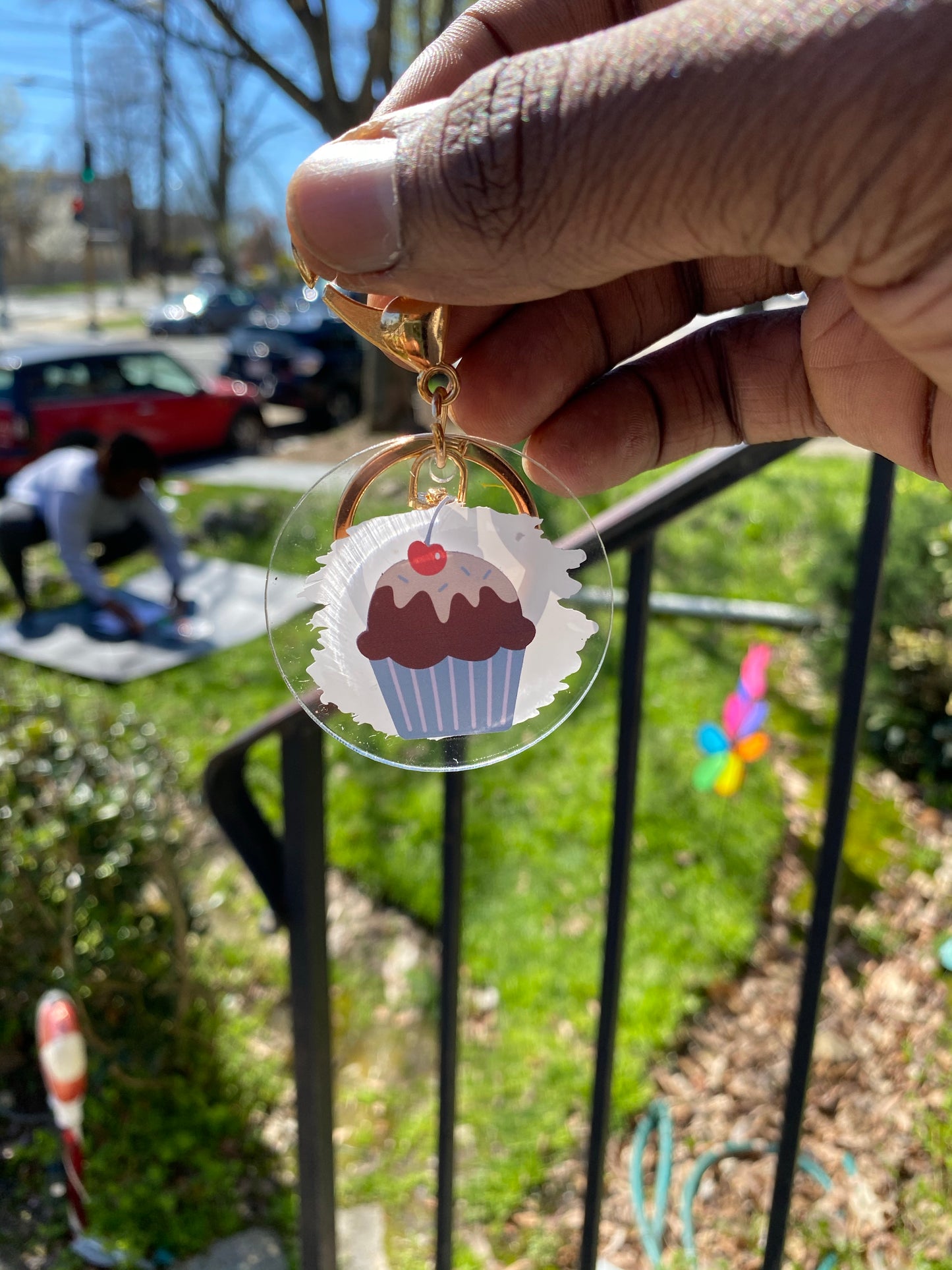 Silly Backpack Keychain