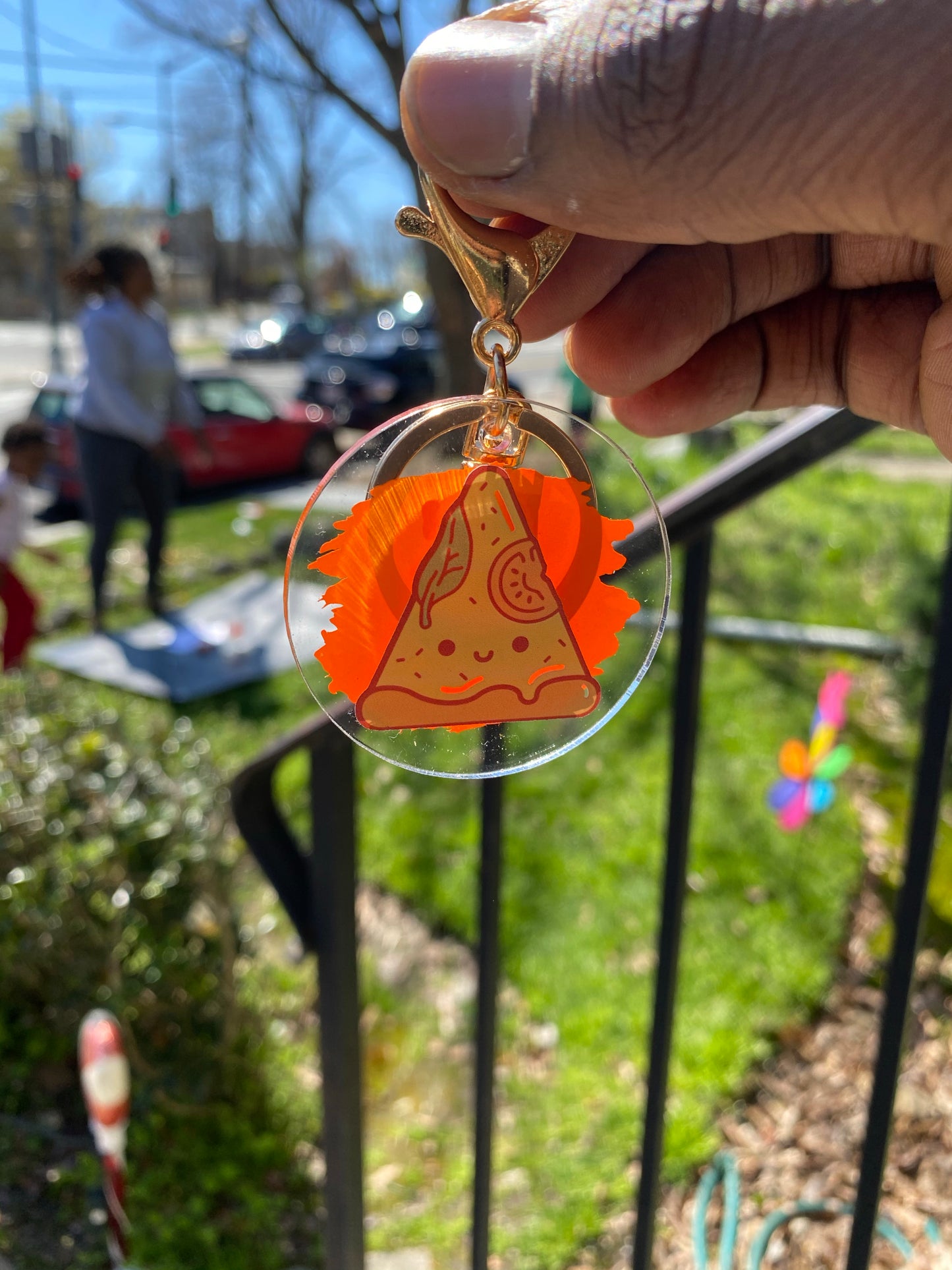 Silly Backpack Keychain