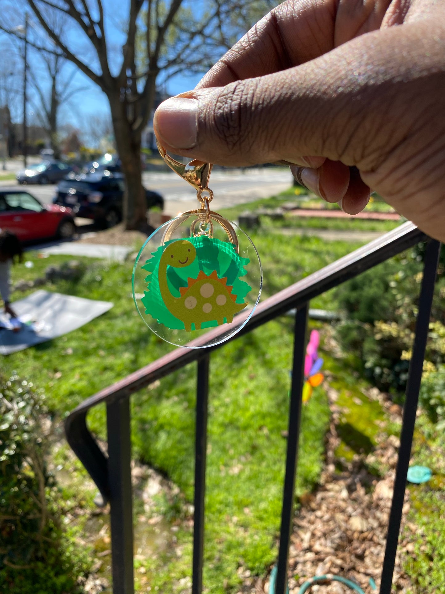 Silly Backpack Keychain