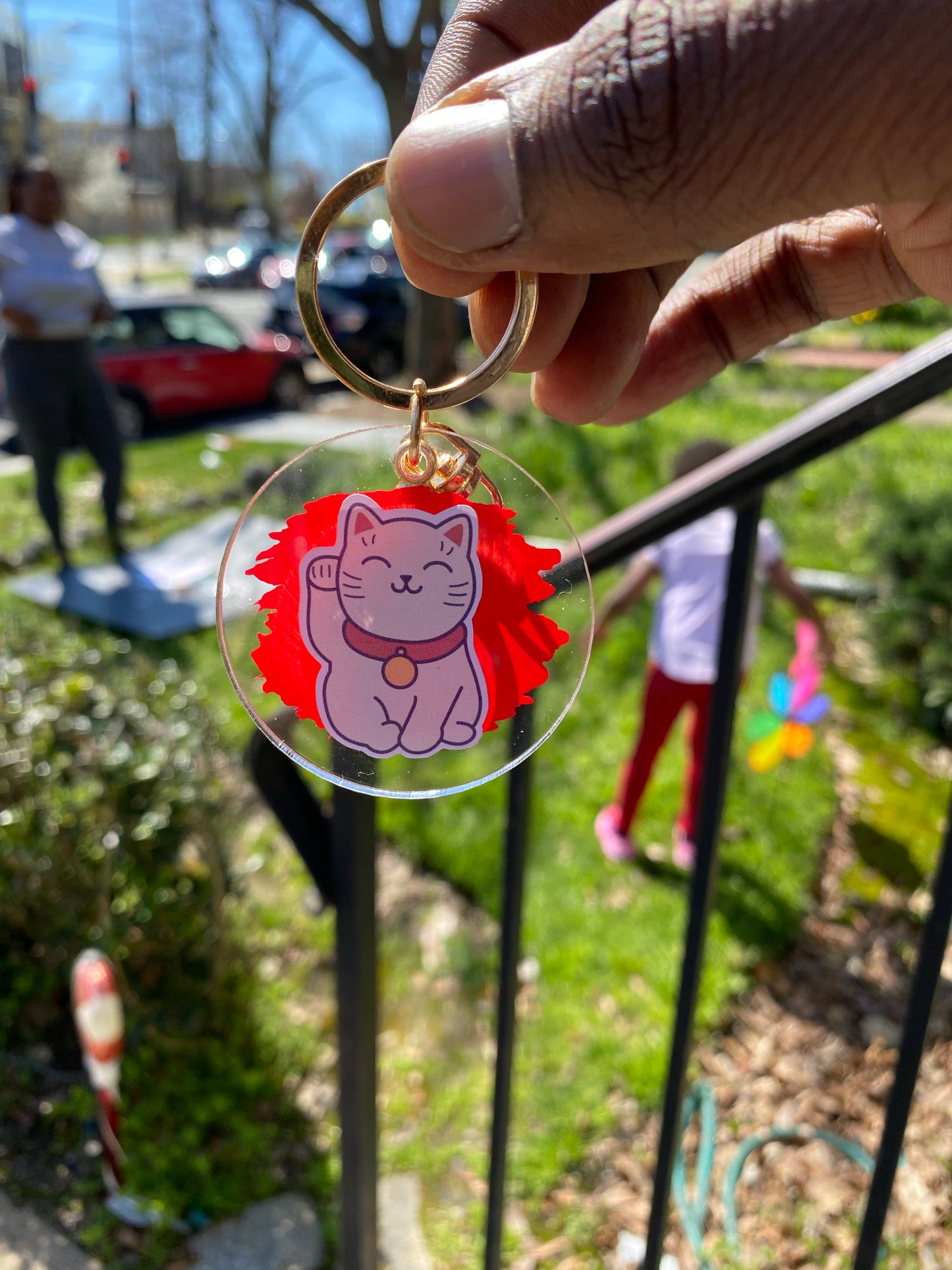 Silly Backpack Keychain